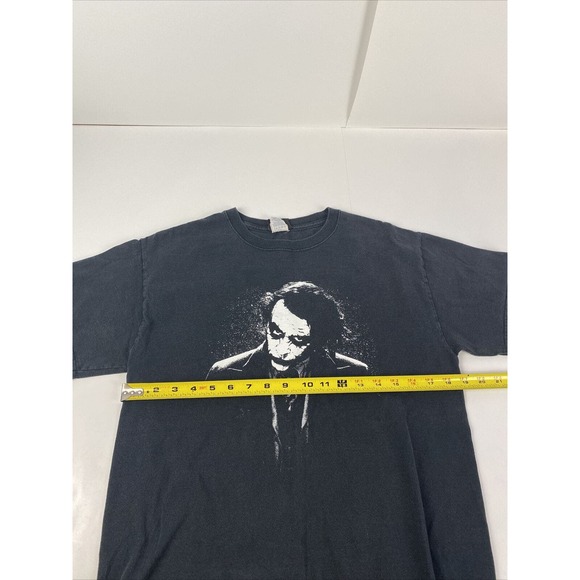 Vintage Batman Dark Knight Joker T-Shirt Size Medium Heath Ledger - Picture 7 of 7